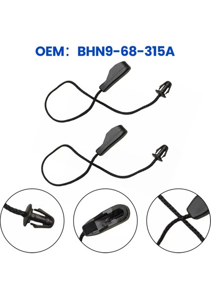 2 Adet Arka Hatchback Paket Raf Dizisi BHN968315A BHN9-68-315A Mazda 3 Bm Cx-3 Için (Yurt Dışından) indirimleri