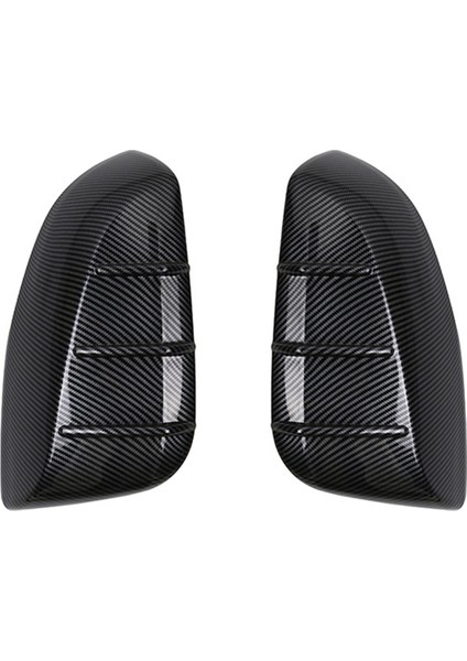 Araba Yan Dikiz Aynası Kapağı Kapı Aynası Kabuk Trim Sticker Toyota Grand Highlander 2024 Karbon Fiber Desen (Yurt Dışından)