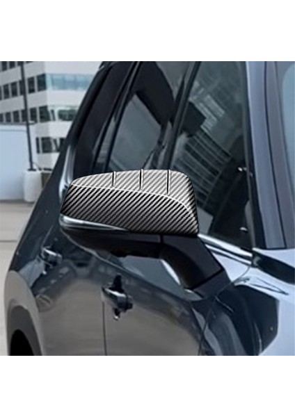 Araba Yan Dikiz Aynası Kapağı Kapı Aynası Kabuk Trim Sticker Toyota Grand Highlander 2024 Karbon Fiber Desen (Yurt Dışından) fiyatları