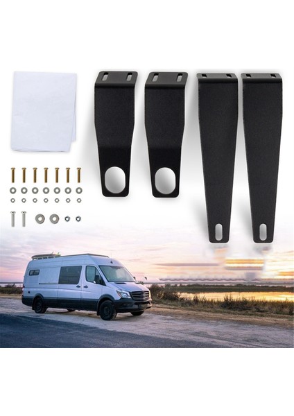 Mercedes Sprinter Yüksek Tavan 2019+ Için Siyah Kendin Yap Sprinter Van Tavan Döşemesi Raf Takımı (Yurt Dışından) indirimleri