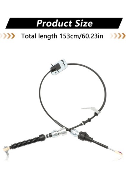 Toyota Corolla Matrıx 1.8l 2003-2008 Için Otomatik Şanzıman Vites Kontrol Kablosu 33820-02030 33820-02362 (Yurt Dışından) modelleri