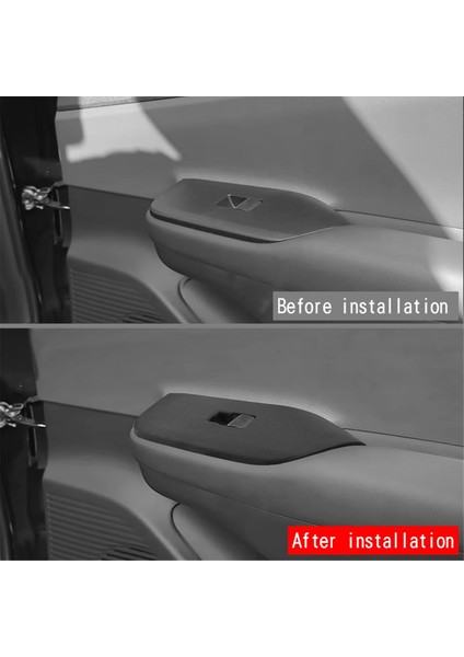 Araba Cam Anahtarı Kaldırma Paneli Trim Sticker Kapı Kol Dayama Paneli Toyota Prius 60SERISI 23 Rhd Için Araba Iç Aksesuarları (Yurt Dışından) fırsatları