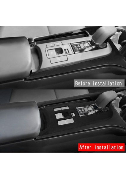 Araba Merkezi Kontrol Vites Paneli Vites Değiştirme Trim Çerçevesi Toyota Prius 60 Serisi Için Araba Iç Aksesuarları (Yurt Dışından) fırsatları