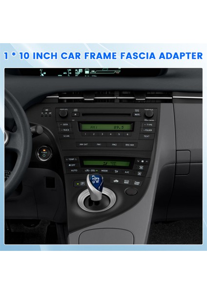 Toyota Prius 30 2009-2015 Rhd Araba Radyo Baş Ünitesi Android Stereo Mp5 2 Din Paneli Kasa Çerçevesi Fasya Kurulumu Için 10 Inç (Yurt Dışından) fırsatları