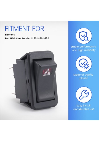 6668815 Bobcat Skid Steer Loader S150 S160 S250 Parçaları Için Arıza Lambası Anahtarı (Yurt Dışından) indirimleri