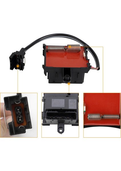 1337811 Araba Soğutma Radyatörü Tek Fan Röleleri Modülü Isıtıcı Direnci Opel Vectra C 2002-2008 24418356 12782028 (Yurt Dışından) indirimleri