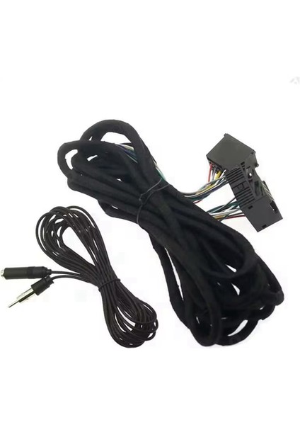 Araba Radyo Stereo Kablo Demeti Adaptör Fişi Güç Kablosu Adaptör Kablosu Bmw 3 Serisi E46 5 Serisi E39 X5 E53 1998-2007 (Yurt Dışından) modelleri