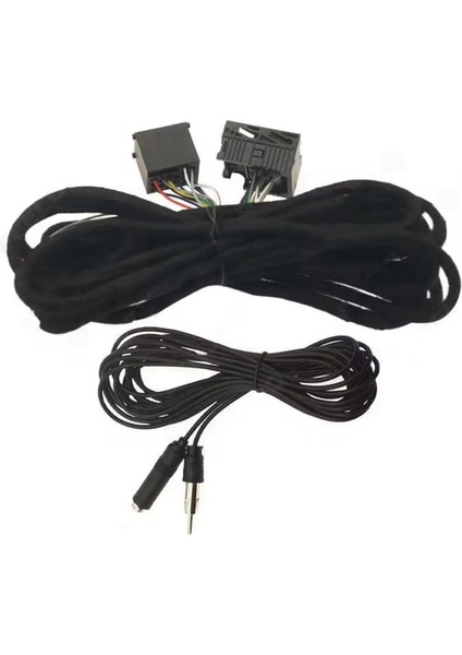 Araba Radyo Stereo Kablo Demeti Adaptör Fişi Güç Kablosu Adaptör Kablosu Bmw 3 Serisi E46 5 Serisi E39 X5 E53 1998-2007 (Yurt Dışından) indirimleri