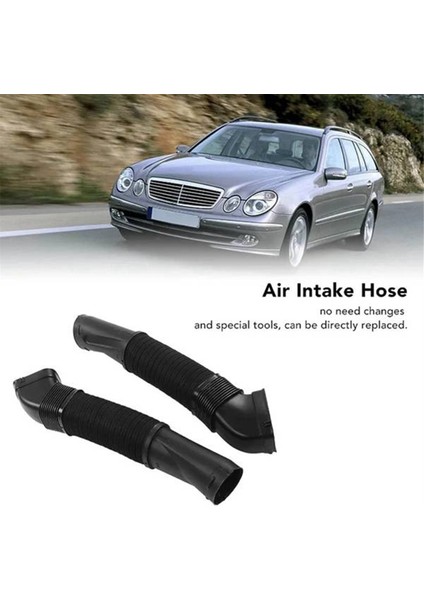 1 Çift Araba Hava Kanalı Giriş Hortumu Mercedes Benz W221 W216 S500 CL550 CL63AMG M278 2006-2013 A2780904782 A2780904882 (Yurt Dışından) fırsatları