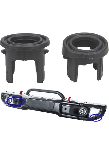 Araba Ön Radar Sensörü Montaj Tampon Radar Sensörü Destek Tutucu Jeep Wrangler Jl 2018-2024 Için (Yurt Dışından) fiyatları