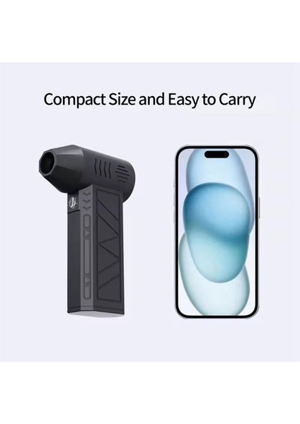 Ekstra Nozul ile Mini Hava Üfleyici 130000RPM Turbo Jet Fan Rüzgar Hızı 39.5m/s Elektrik Üfleyici Üfleme Toz Kurutma Makinesi (Yurt Dışından) indirimleri