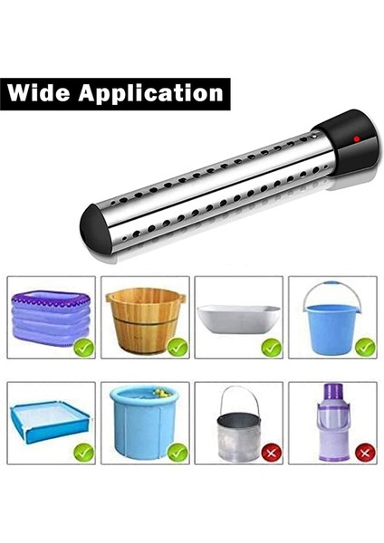 Daldırma Su Isıtıcı, Zamanlayıcı ile 2500W Elektrikli Kova Isıtıcı Otomatik Kapalı Ev Kışlı Ab Fişi Için Sıcak Küvet Isıtıcı (Yurt Dışından) modelleri