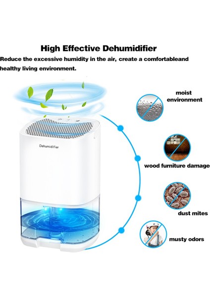 Nem Alıcı ve Hava Temizleyicisi 2 Inç Ev Için Oda Için Mutfak, Sessiz Nem Emicileri Hava Kurutma Makinesi Siyah Eu Fiş (Yurt Dışından) fırsatları