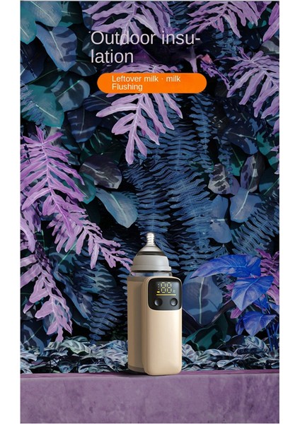 Şişe Isıtma Ceket 6 Seviyeler Ayar Sıcaklığı Ekran Gece Işık Aydınlatma Taşınabilir Şişe Isıtıcı 6000AMH B B B (Yurt Dışından) fırsatları