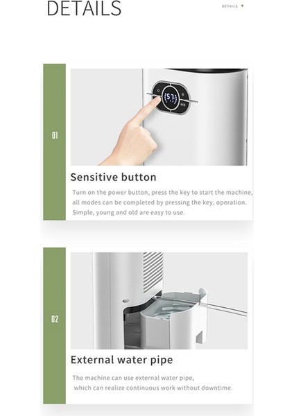 1200ML Nem Alıcı Nem Emiciler Hava Kurutma Makinesi Sessiz Hava Nem Alıcı Ev Bodrum Yatak Odası Banyo Eu Fiş (Yurt Dışından) fırsatları