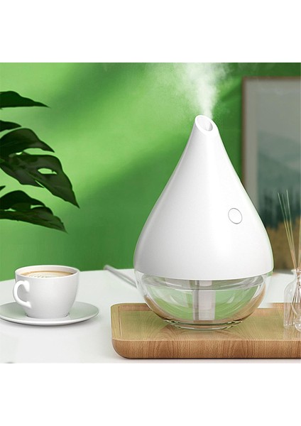 Renkli Işık, Yüksek Hacimli USB Sessiz Serin Sisli Nemlendirici Yatak Odası ve Ofis Için Nemlendirici, Pembe Bitkiler (Yurt Dışından) fiyatları