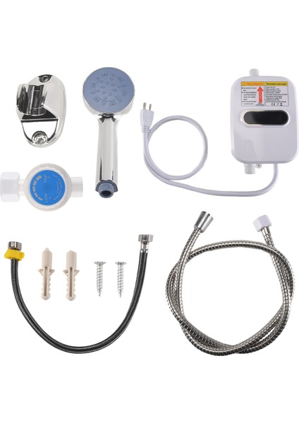 3500W Elektrikli Nanavar Anında Sıcak Su Isıtıcı 110V Banyo Musluk Musluk Isıtma 3 Saniye Anında Isıtma Abd Fişi (Yurt Dışından)