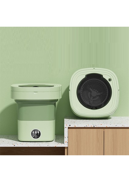 Katlanır Çamaşır Makinesi Taşınabilir Küçük Çamaşır Makinesi Mini Iç Çamaşırı Temizleme Makinesi 8l Mavi (Abd Fişi) (Yurt Dışından) fiyatları