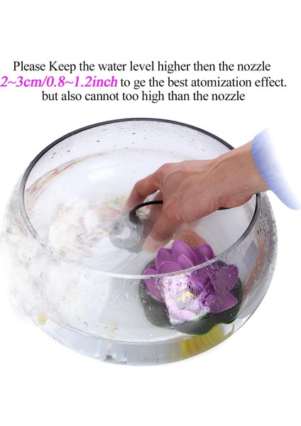 Mist Maker Fogger Ultrasonik Nemlendirici 2 Pcs Atomizasyon Kafaları Su Çeşmesi Gölet Sis Atomizer Hava Nemlendiricisi Abd Fiş (Yurt Dışından) indirimleri