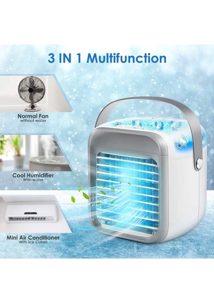 Mini Klima Fan Masaüstü Evaporatif Hava Soğutucu 3 Hızlı Taşınabilir Klima Fan Hane Hava Soğutucu (Yurt Dışından) fiyatları