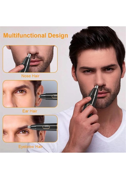 Burun Saç Döşeme Taşınabilir Elektrik Yüzü Kulak Saç Temiz Düzelticisi Erkekler Için Kadınlar Yıkanabilir Burun Epilasyon Tıraş Talfer (Yurt Dışından) fırsatları