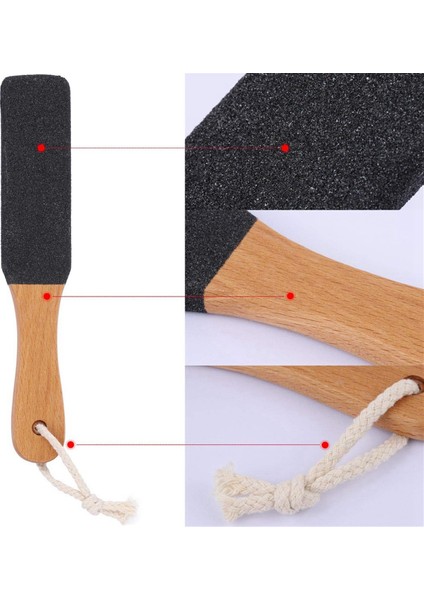 2 Parça Ayak Dosyası Kallus Çıkıcı Topuk Grater Ahşap Tapı Ayak Yuva Pedikür Dosyası Ayak Dosyası (Yurt Dışından) indirimleri