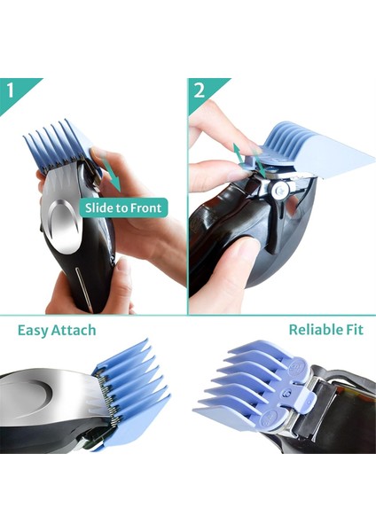 Çoğu Wahl Clippers Capiper Tarak Sınır Konumlandırma Tarak Değiştirme 1/16 Ila 1 Inç Saç Clipper (Yurt Dışından) modelleri