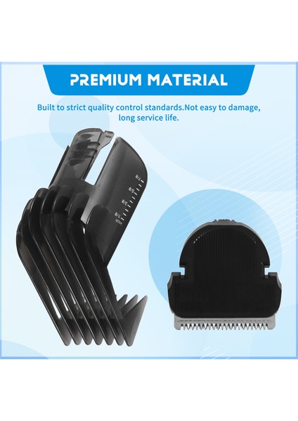 2pcs/set Saç Klibi Tarak + Philips Için Saç Düzeltici Kesici QC5120 QC5125 QC5130 QC5135 QC5115 QC5105 (Yurt Dışından) indirimleri