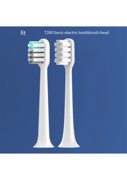 Mijia Için 10 Pcs T200 MES606 Sonik Elektrikli Diş Fırçası Hassas Diş Fırçası Başı Parlak Beyaz Tip (Yurt Dışından) indirimleri