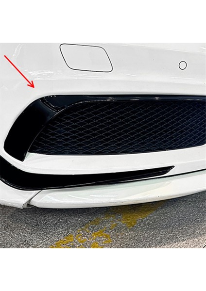 Araba Ön Tampon Dudak Ayırıcı Spoiler Sis Lambası Spoiler Kapağı Döşeme Mercedes-Benz A Sınıfı W176 Amg 2013-2015 B (Yurt Dışından) fiyatları