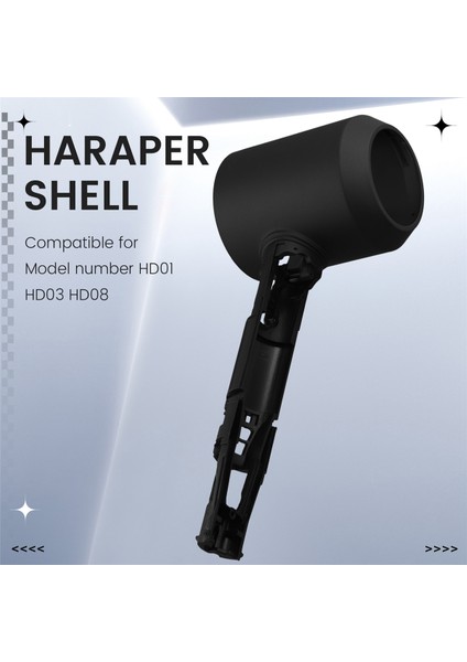 Dyson Için Uygun Yüksek Hızlı Yapraksız Saç Kurutma Makinesi Plastik Kabuk Kapağı Malzeme Ev Onarım Parçaları Nozul Siyah (Yurt Dışından) fırsatları