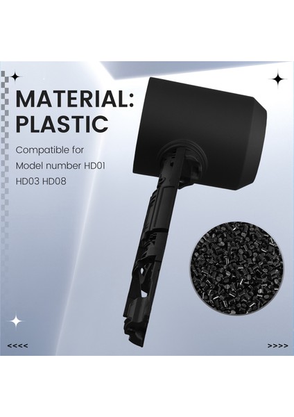 Dyson Için Uygun Yüksek Hızlı Yapraksız Saç Kurutma Makinesi Plastik Kabuk Kapağı Malzeme Ev Onarım Parçaları Nozul Siyah (Yurt Dışından) indirimleri