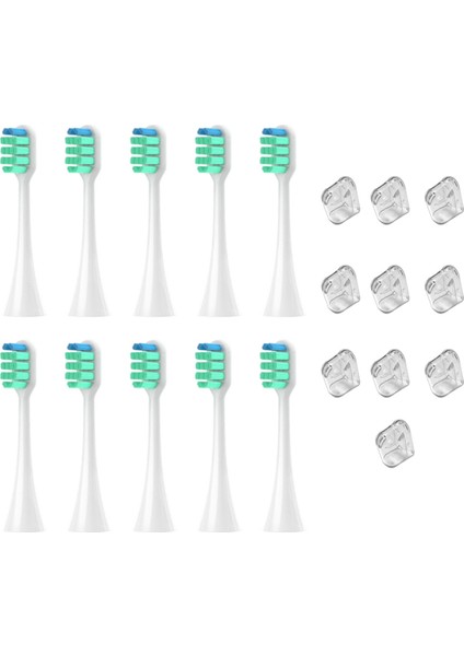 EW-DC01 Panasonic Yedek Elektrikli Diş Fırçası Başları Beyaz (Yurt Dışından)