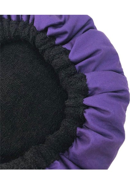 Keten Tohumu Bakım Kapağı Mikrodalga Isıtma Buharlama Kapağı Saç Bakımı Pişmiş Yağ Kapı Isıtma Mor (Yurt Dışından) fiyatları