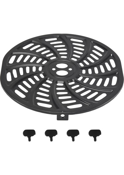 Gourmia GAF698/GAF686 Için Hava Fritöz Grill Tepsisi 6qt Hava Fritözü Yapışmaz Hava Fritöz Izgara Pan Kırbaz Plaka Bulaşık Makinesi Güvenli (Yurt Dışından) modelleri