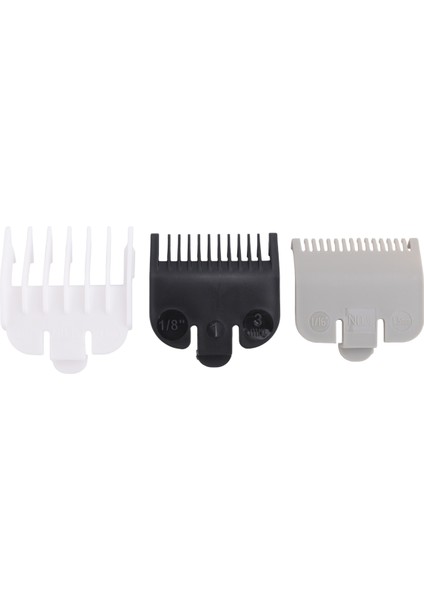 3 Adet Evrensel Saç Kesimi Limit Limonu Tarak Saç Kesimi Aletleri Elektrikli Kesme Makinesi Kaliper 1.5mm / 3mm / 4,5mm (Yurt Dışından)