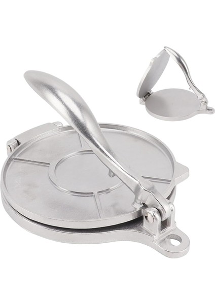 Pres Alüminyum Alaşım Tortilla Press Flapjack Makinesi Krep Makinesi Gözleme Make Döküm Alüminyum Ekmeği Ev Yapımı A (Yurt Dışından) modelleri
