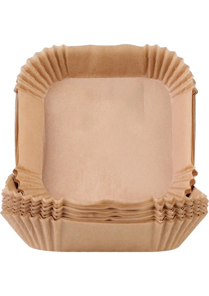 100PCS Hava Fritöz Pişirme Kağıdı Kare Parşömen Kağıt Gıda Sınıfı 4.5-6l Hava Friteri (Yurt Dışından) fiyatları