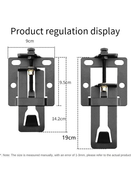 Menzil Kaput Montaj Braketi Yukarı ve Aşağı Ayarlanabilir Kanca Evrensel Askı Evrensel Aksesuarları (Yurt Dışından) fırsatları