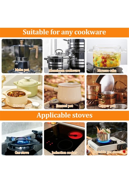 Difüzör Isı Iletişli Plaka, Pişirme Mutfak Kalınlaştırılmış Soba Soba Gaz Isı Iletken Plaka 240X3.4MM (Yurt Dışından) indirimleri