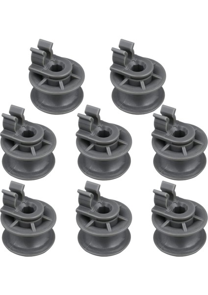 8pcs 4581DD3002A Bulaşık Makinesi Üst Raf Tekerlekleri, Dish Rack Silindir ve Aks Montajı Yedek Parçası Lg Için (Yurt Dışından)