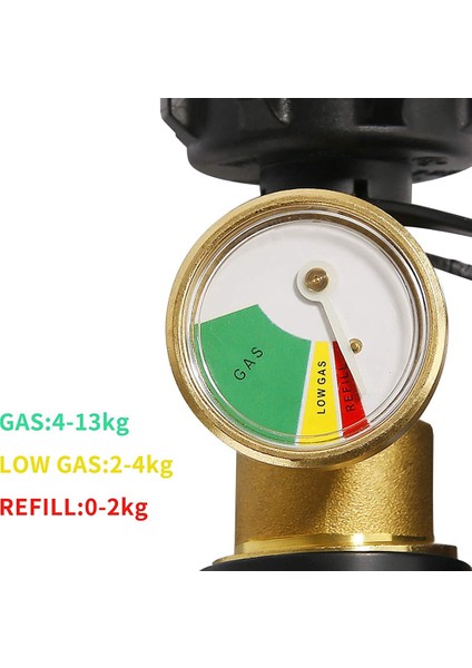 Propan Tank Gösterge Seviyesi Göstergesi, Sızıntı Dedektörü, Rv Kampçısı Için Gaz Basınç Ölçer, Tip 1 Bağlantısı ile (Yurt Dışından) indirimleri