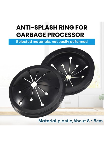 Gıda Atık Disposer Aksesuarları Çok Fonksiyonlu Lavabo Drenaj Tapaları Sıçrama Muhafızları Whirlaway, Waste King, Sinkman ve Ge Modellerine Uygun (Yurt Dışından) fırsatları