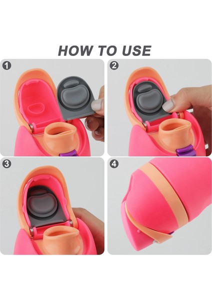 Owala Sıp Için 5 Pcs Değiştirme Durdurucu 19/24/32/40 Ons, Silikon Anti-Dökülme Kapağı Tıpa Gri (Yurt Dışından) modelleri