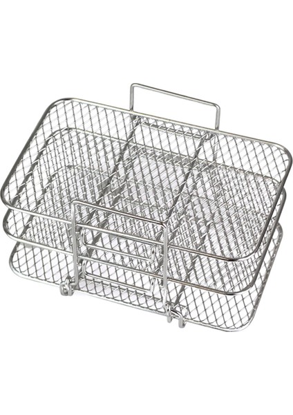 Ninja Çift Hava Fritözü Için Hava Fritöz Rafı 304 Paslanmaz Çelik Çok Katmanlı Dehidratör Raf Raf Tost Rafı Hava Fritöz Aksesuarları (Yurt Dışından)