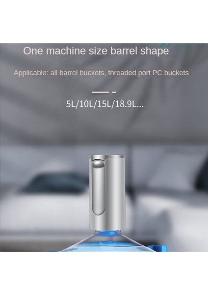 Su Şişesi Pompası USB USB Elektrikli Katlanabilir Su Emme Cihazı Su Dağıtıcı 5 Galon Şişe Için Su Pompası, B (Yurt Dışından) indirimleri