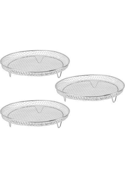 Fritöz Rafı Fritöz Kirpisi Rafı Çok Fonksiyonlu Istiflenebilir Izgara Izgara Rafı Kişiler 8 Inç Derinliğinde Fryers Mutfak (Yurt Dışından)