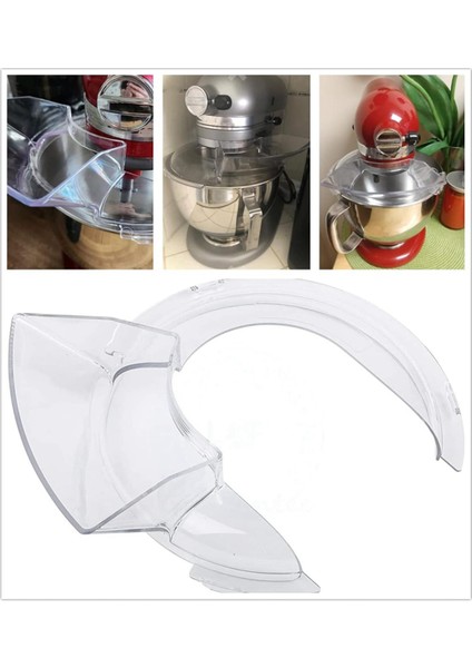 Kitchenaid Için 4.5-5qt Tilt-Head Stand Mikserleri Aksesuarlar Çanak Karıştırma Kasesi+Döküm Kalkanı Braket Bulaşık Makinesi Güvenli (Yurt Dışından) indirimleri