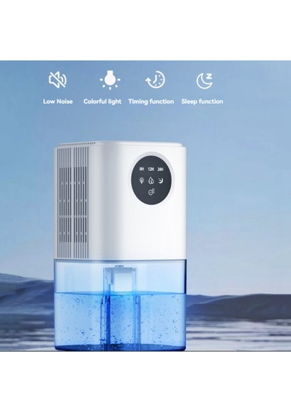 Akıllı Nem Alıcı Ev Taşınabilir 1.7l Büyük Kapasite Banyo Bodrum Için Uygun Zamanlama ve Renk Işıkları Uk Fiş (Yurt Dışından) fiyatları