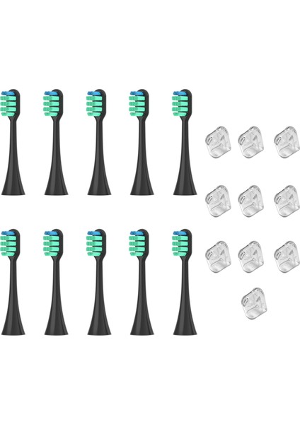 EW-DC01 Panasonic Yedek Elektrikli Diş Fırçası Başları Siyah (Yurt Dışından)
